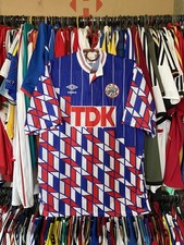 AJAX AMSTERDAM 1989 1990 AWAY FOOTBALL SHIRT SOCCER JERSEY UMBRO sz 38-40 picture