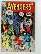 Marvel The AVENGERS #91 KREE RONAN THE ACCUSER App picture