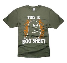 Mens Halloween t-shirt This is Boo Sheet T-Shirt Cute Ghost Shirt Boo Tee Shirt picture