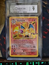Celebrations Charizard 4/102 base set holo CGC Mint 9 picture