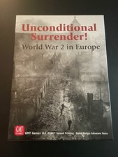 Unconditional Surrender (2nd Printing) by GMT GAMES wtih Extras From C3i picture