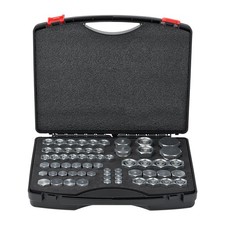 Uimoso 64 PCS DIN Hydraulic Fitting Cap & Plug Assortment Adapter Kit picture