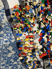 Huge vintage lego lot, Classic castle, classic space, minifigures, parts lot picture