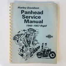 Vintage Harley-Davidson Panhead Service Manual 1948–1957 Rigid picture