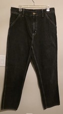 Carhartt Black Stone Washed WIP Simple Pants Norco Denim Size 32x34 NWOT picture