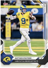 Matthew Stafford - 2026-27 NFL Topps NOW® - Card 27 RAMS HOUSE Presale picture