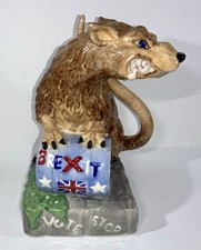 Kevin Francis Banksy Street Art Toxic Rat BREXIT Prototype 1/1 Ceramic Figurine picture