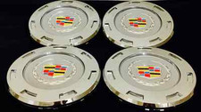 NEW 2007-2014 COLOR CREST CAADILLAC ESCALADE 22” WHEEL CENTER CAP HUB set of 4pc picture