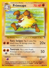 Primeape Reverse Holofoil Legendary Collection #059/110 Lightly Played picture