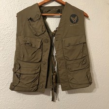Vintage WWII US Army Air Forces TYPE C-1 Emergency Sustenance Vest w/Holster OEM picture