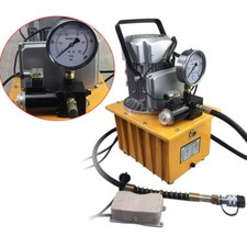 10000 PSI Electric Hydraulic Pump Power Pack Single Acting Solenoid Valve 750W picture