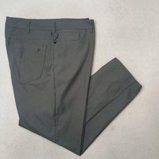 Public Rec Pants Mens 38x30 Gray Chino Microfiber Stretch 5-Pocket Casual Work picture