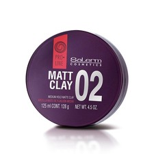 SALERM Hair Wax Matt Clay 02-125 ml Medium Long Hair Medium Flexible Hold Matte picture