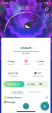 Pokemon - #201 Unown ?  Same Day Shippment or Next Day Guaranteed  Go picture