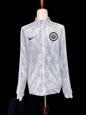 Rare NIKE FC N98 AOP GFX Tracking Jacket Apparel Size S 642424-100 White picture