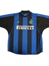 Inter Milan Nike 2000 2001 Internazionale Home Jersey Kit Top Vintage L picture