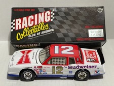 1984 NEIL BONNETT #12 BUDWEISER CHEVY MONTE CARLO 1:24 DIECAST CLEAR WINDOW RCCA picture