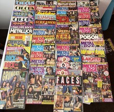 Lot #1  Of 48 Metal Edge Circus Screamer Rock Beat Live  Wire Movie Mirror picture