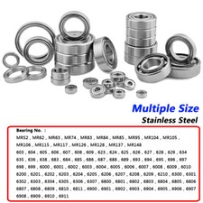 Deep Groove Ball Bearings Stainless Steel Miniature Shielded Bearing 2-50mm Bore picture