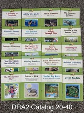 Pearson DRA2 Developmental Reading Assessment K-3 Levels 20-40*  Lot of 20 books picture