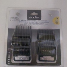 NEW Andis Master Series Premium Hair Clipper Attachment Comb 7 Count #33645 picture