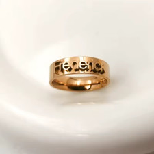 Personalized Custom Name Ring Letters Jewelry Partner Romance Band Men Women picture