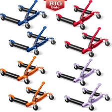 Car Dolly Jack Set of 2/4 Mechanical 1500-lbs Wheel Dolly for Vehicle Position picture
