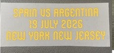 Spain 2026 World Cup Final MDT Match Day Transfer picture