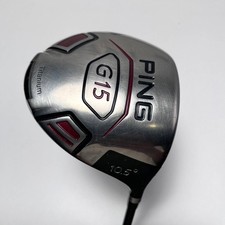 Ping G15 Driver 10.5* Aldila Serrano 60g Stiff Graphite Mens RH picture