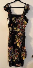 Trashy Diva Women's Size 20 Martini Floral Hollywood Sarong Dress picture
