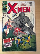 X-Men (1963) #34 1967 Marvel Tyrannus Mole Man Marvel Girl Cyclops Silver Age picture