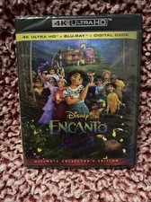 Disney ENCANTO 4k Ultra HD + Blu-Ray + Digital Collector's Edition New Sealed picture