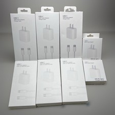 Lots Of 8  USB-C Fast Charger —Wall Adapter +Cable (8 C Adapter )+ 6Mix Cable picture