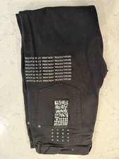 Ksubi Men's Jeans Size 38 Black Denim Straight Leg Slim Fit Worn Once picture