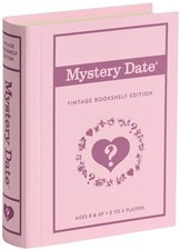 WS Game Company Mystery Date Vintage Bookshelf Edition Classic Board Game, Pink, picture