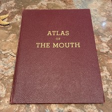 Book Atlas of the Mouth Massler Anatomy Dentistry Medical Oral Surgery Vintage picture