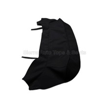Fits Jaguar XKE Boot Cover 61-67, Mounting Hardware, Black Premium Canvas picture
