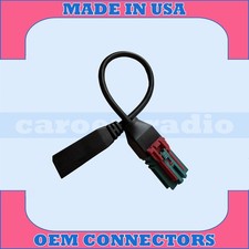 UCONNECT 4 TO 5 MINI USB TO HSAL 2 MALE CONVERTER FOR JEEP, RAM, DODGE, CHRYSLER picture