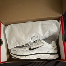 Nike P-6000 Men’s Sneakers White/Metallic Silver/Black CD6404-107 picture