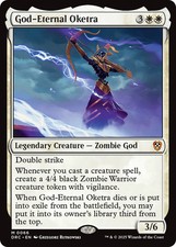 MTG God-Eternal Oketra [Aetherdrift Commander] Near Mint Magic picture