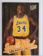 1996-97 Ultra Shaquille O'Neal Gold Medallion #G55 Los Angeles Lakers picture
