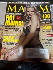MAXIM------NOVEMBER 2005------NICOLLETTE SHERIDAN COVER picture
