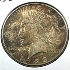 1923-S $1 Silver Peace Dollar (90625) picture