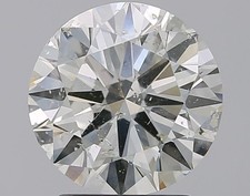 Round 1.99 CT Certificate AGI Natural Mined Diamond Loose I color SI1 clarity picture