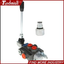 Findmall 1 Spool Hydraulic Directional Control Valve 13 GPM BSPP/Conversion Plug picture