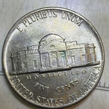 1981-D Denver 5C Jefferson Nickel Business Strike Copper KM#192 picture