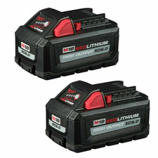 2 PCS 18V Milwaukee 48-11-1860 6.0 AH Batteries M18 XC18 48-11-1862 New In Pack picture