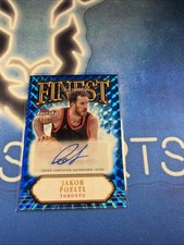 Topps 2024-25 Finest Jakob Poeltl Finest Autographs FA-JP Auto Raptors 57/99 picture