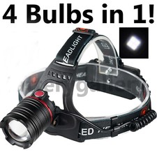 990000LM Super Bright XHP90 LED COB Headlamp Zoom Rechargeable Headlight Torch picture