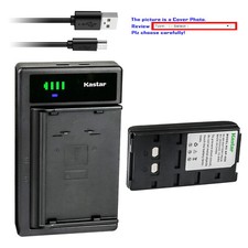 Kastar LED Charger Battery for Sony NP-55H NP-77H Handycam HI8 NP-80D AC-V55 picture